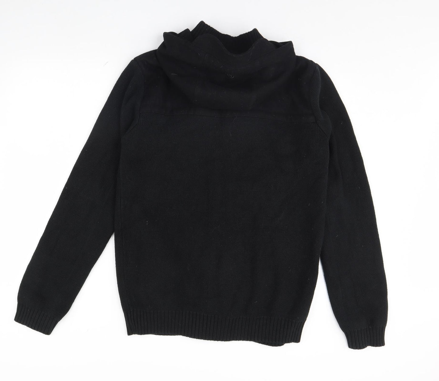 Mens UK Size M Preworn Black Jacket
