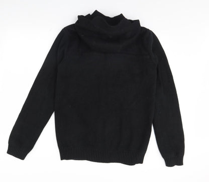 Mens UK Size M Preworn Black Jacket