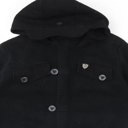 Mens UK Size M Preworn Black Jacket