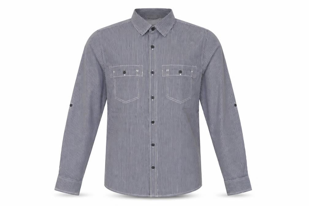 Mens UK Size M Topman Blue  Button-Up Long Sleeve Casual Shirt