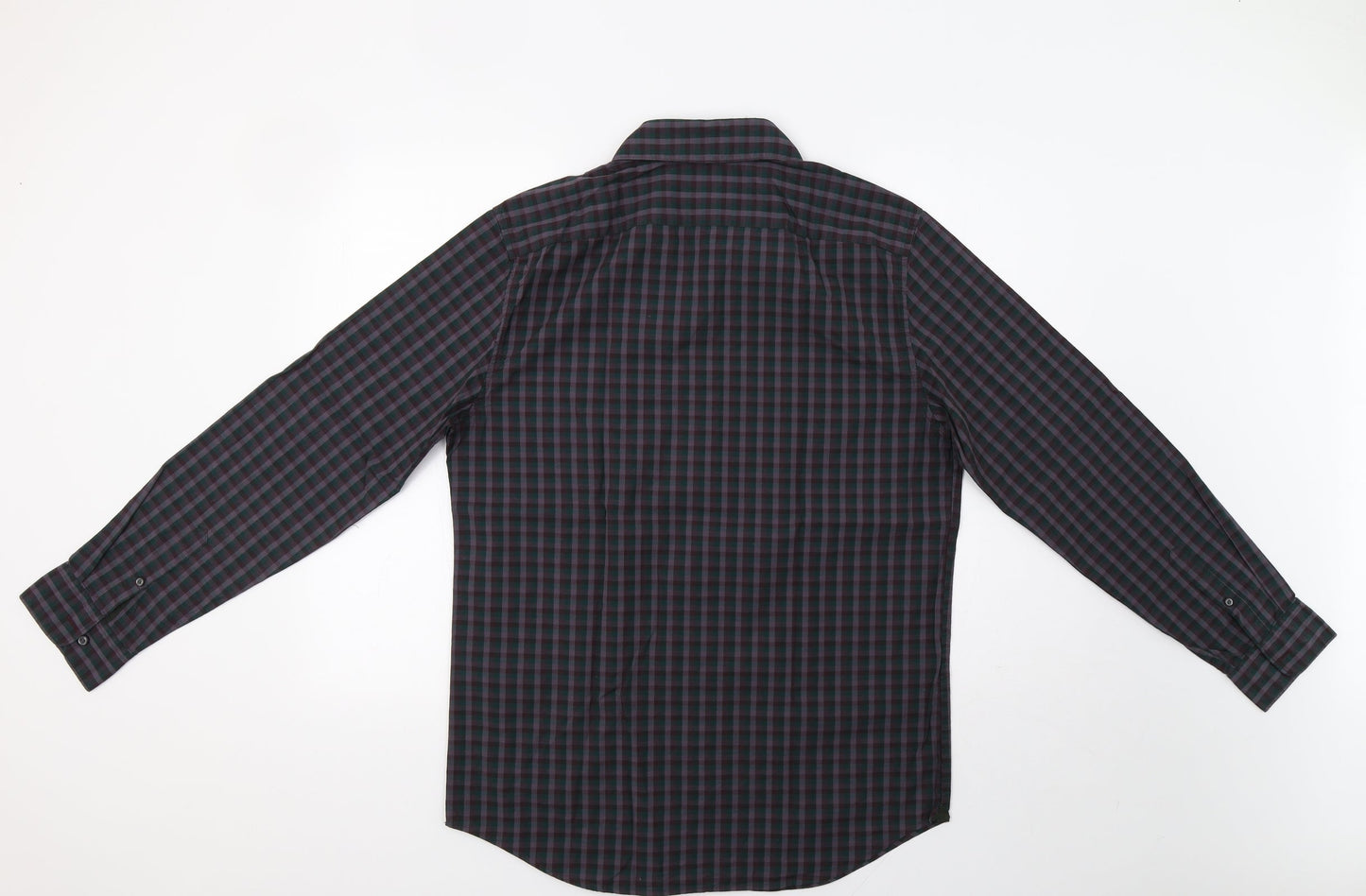 Mens UK Size M Gap Purple  Button-Up Long Sleeve Casual Shirt