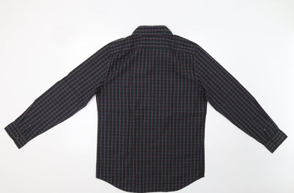 Mens UK Size M Gap Purple  Button-Up Long Sleeve Casual Shirt