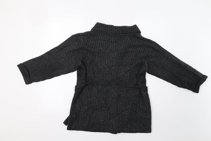 Womens UK Size 8 M&S Grey Cardigan Jumper