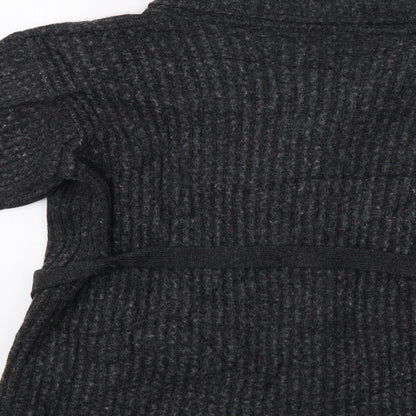 Womens UK Size 8 M&S Grey Cardigan Jumper