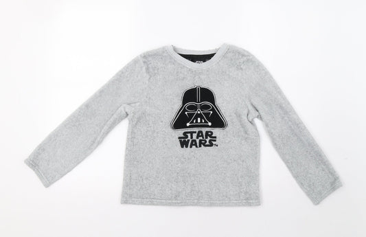 Primark Boys Grey   Pullover Sweatshirt Size 9-10 Years  - Star Wars