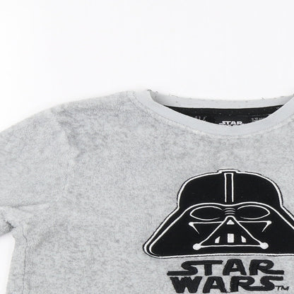 Primark Boys Grey   Pullover Sweatshirt Size 9-10 Years  - Star Wars