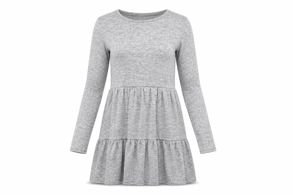 New Look Womens Grey   Jumper Dress  Size 6