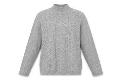 Womens UK Size M Peacocs Grey Pullover Jumper