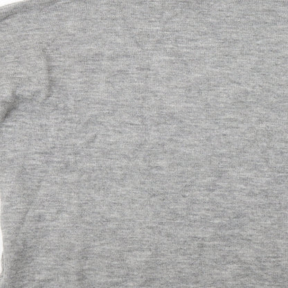 Womens UK Size M Peacocs Grey Pullover Jumper
