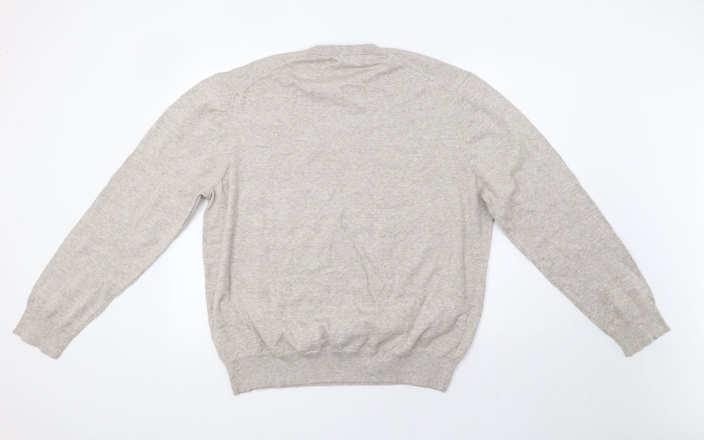 Womens UK Size 3XL M&S Beige Pullover Jumper
