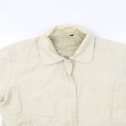 Womens UK Size 12 NuAge Beige Jacket