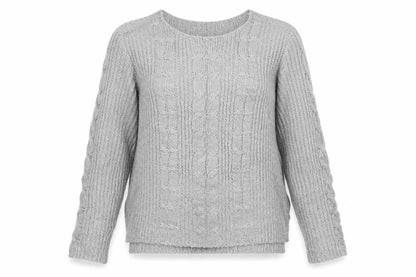 Womens UK Size L Terranova Grey Pullover Jumper