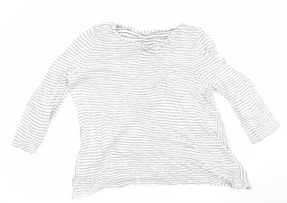 TU Womens Blue Striped  Pullover Jumper Size 18