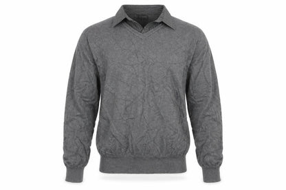 Mens UK Size S Urban Spirit Grey Pullover Jumper