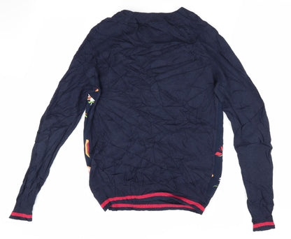 Womens UK Size 6 NEXT Blue Pullover Jumper