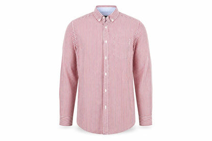 Mens UK Size S Springfield White  Button-Up Long Sleeve Casual Shirt