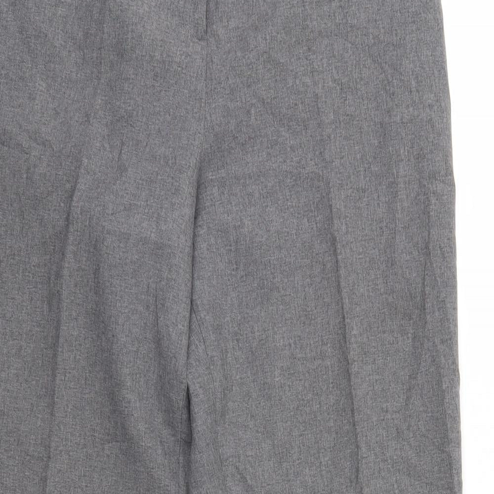 Womens UK Size 10 Preworn Regular Fit  Grey Trousers