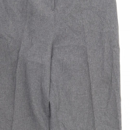 Womens UK Size 10 Preworn Regular Fit  Grey Trousers