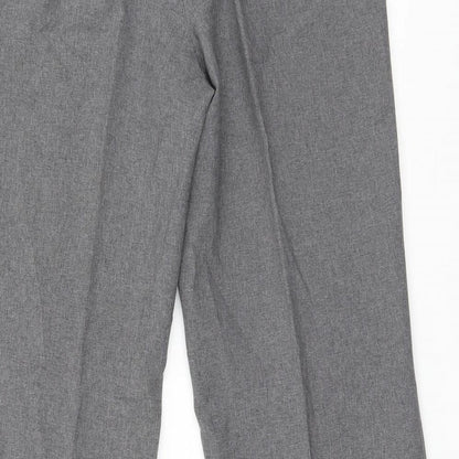 Womens UK Size 10 Preworn Regular Fit  Grey Trousers