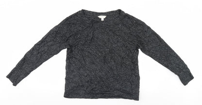 Womens UK Size 10 Marks and Spencer Grey Pullover Jumper