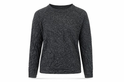Front view of Marks & Spencer women’s grey jumper, size UK 10