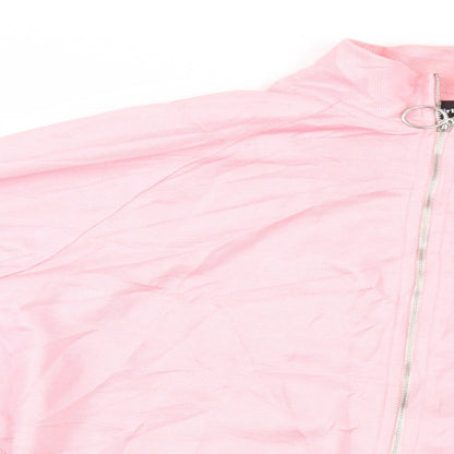 new gir Womens Pink   Full Zip Jumper Size S