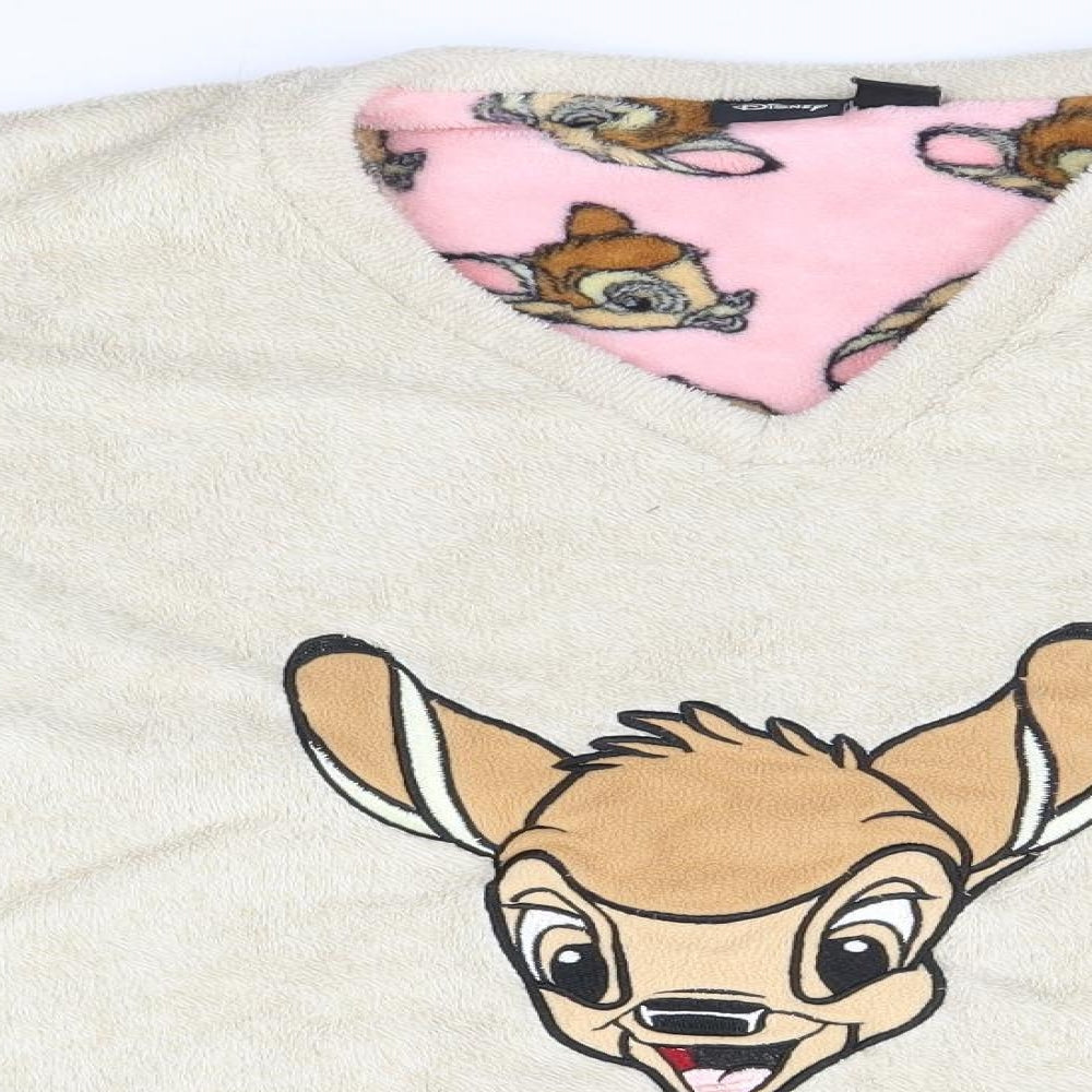 Disney Womens Beige   Pullover Jumper Size 10  - Bambi