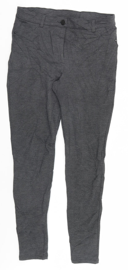 Womens UK Size 12 Dorothy Perkins Regular Fit  Grey Trousers