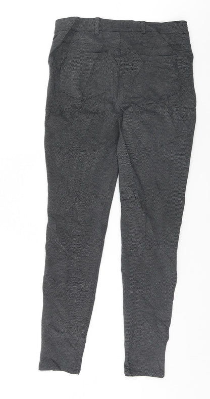 Womens UK Size 12 Dorothy Perkins Regular Fit  Grey Trousers