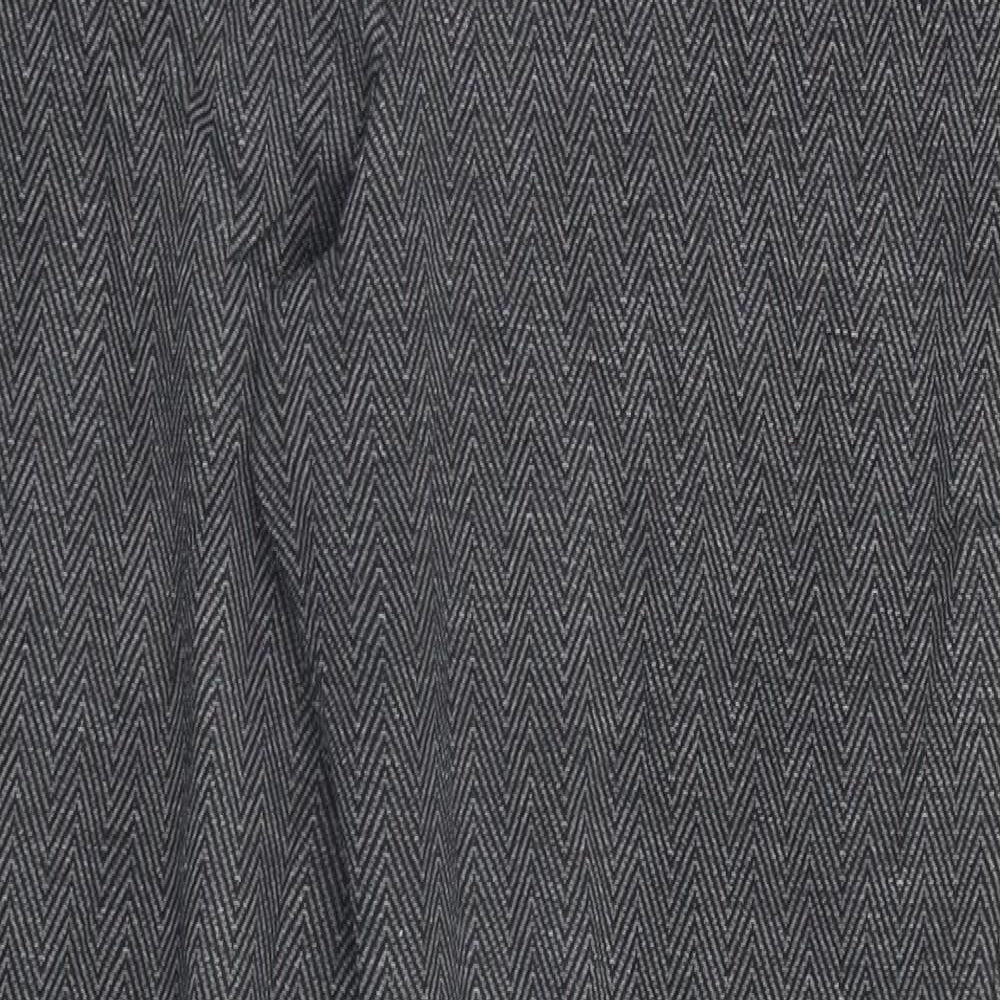 Womens UK Size 12 Dorothy Perkins Regular Fit  Grey Trousers