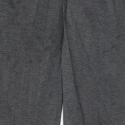 Womens UK Size 12 Dorothy Perkins Regular Fit  Grey Trousers
