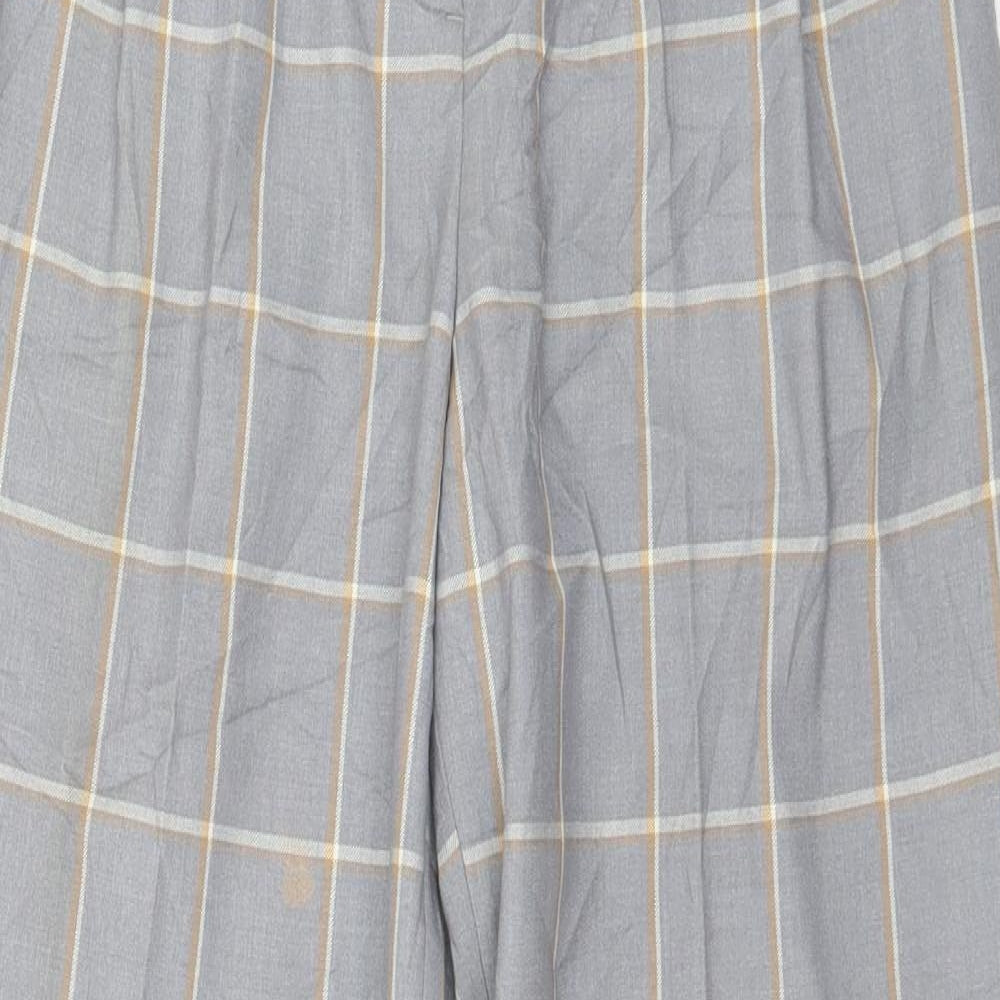 Womens UK Size 6 Topshop Regular Fit  Grey Trousers