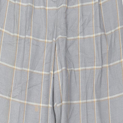 Womens UK Size 6 Topshop Regular Fit  Grey Trousers