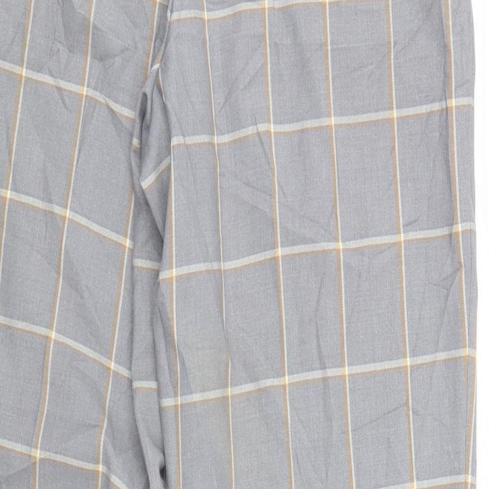 Womens UK Size 6 Topshop Regular Fit  Grey Trousers
