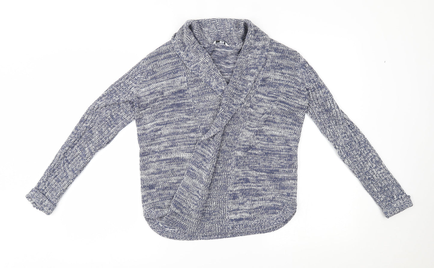 Womens UK Size 10 BHS Blue Cardigan Jumper