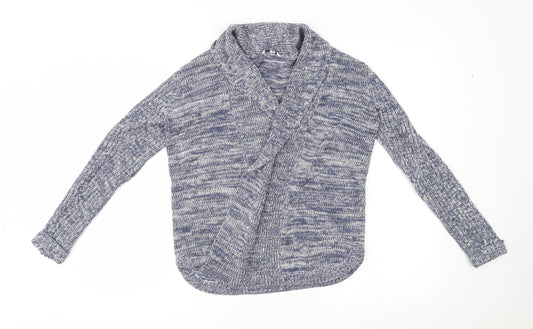 BHS Womens Blue   Cardigan Jumper Size 10