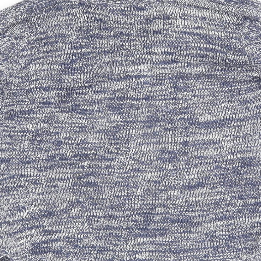 Womens UK Size 10 BHS Blue Cardigan Jumper