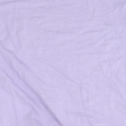 NEXT Girls Purple   Basic T-Shirt Size 9 Years  - reversible sequins