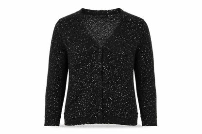 Womens UK Size S H&M Black Cardigan Jumper
