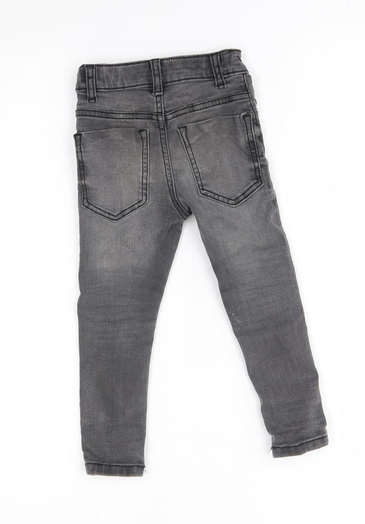 TU Boys Grey   Skinny Jeans Size 3 Years