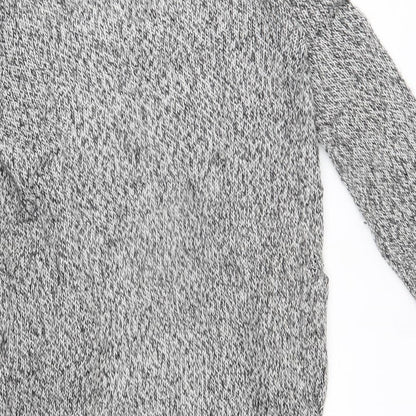 Womens UK Size XS H&M Grey Cardigan Jumper