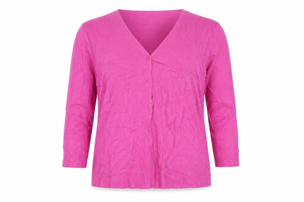Womens UK Size L Precis Pink Cardigan Jumper