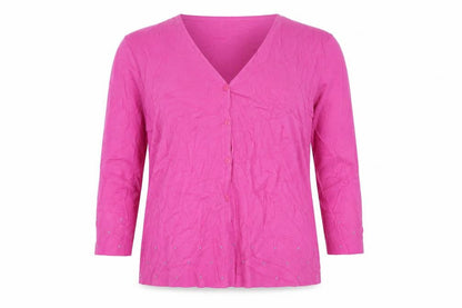 Womens UK Size L Precis Pink Cardigan Jumper