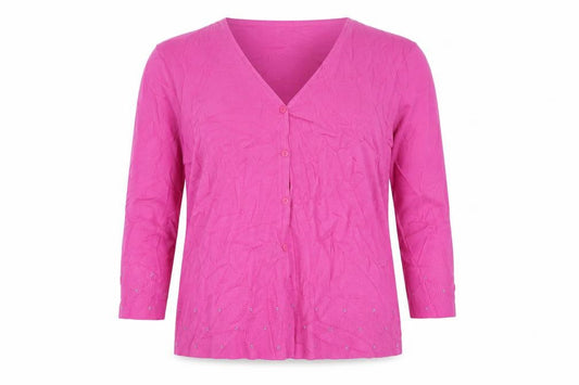 Womens UK Size L Precis Pink Cardigan Jumper