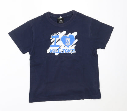 ejada Boys Blue   Basic T-Shirt Size 10 Years  - I love kolejorz