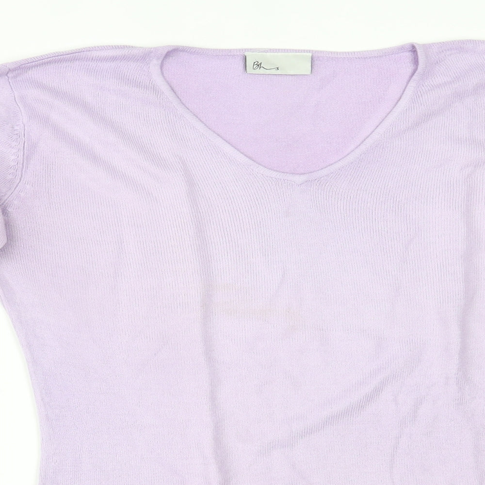 Womens UK Size 12 BHS Purple Pullover Jumper