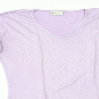 Womens UK Size 12 BHS Purple Pullover Jumper