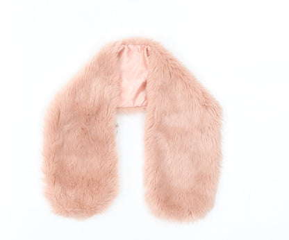 Additional front view of Angels girls’ pink scarf scarves & wraps one size