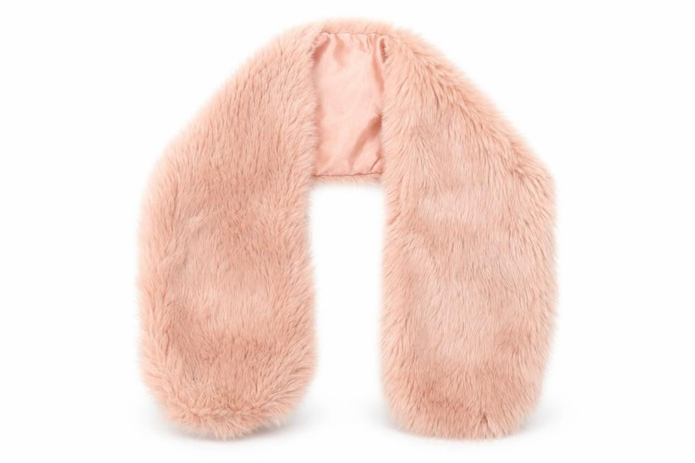 Front view of Angels girls’ pink scarf scarves & wraps one size