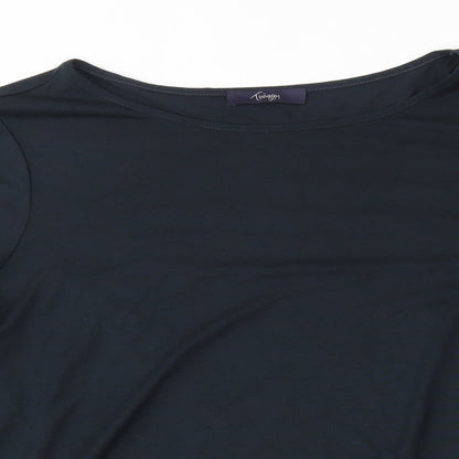 Womens UK Size 16 M&S Black Basic Blouse